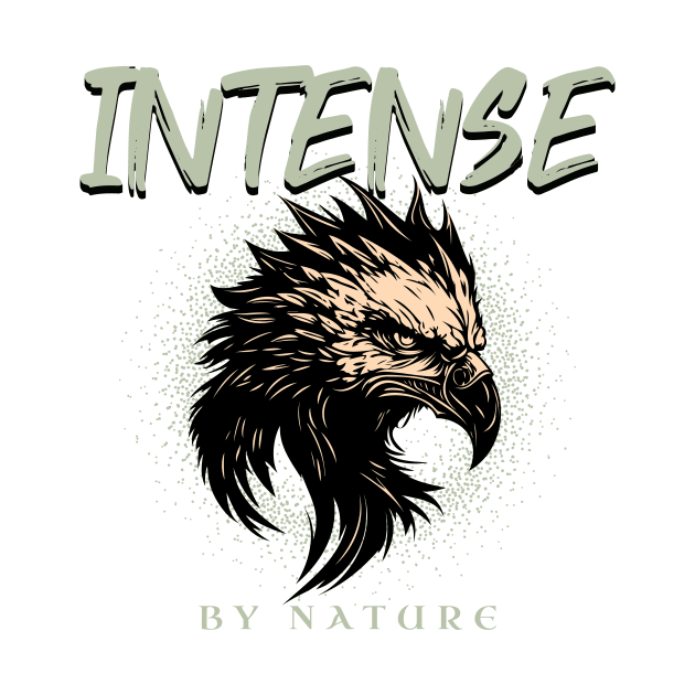 Intense By Nature Quote Motivational Inspirational by Cubebox