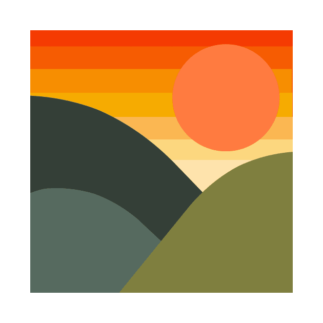 Minimalist Sunset by Dturner29