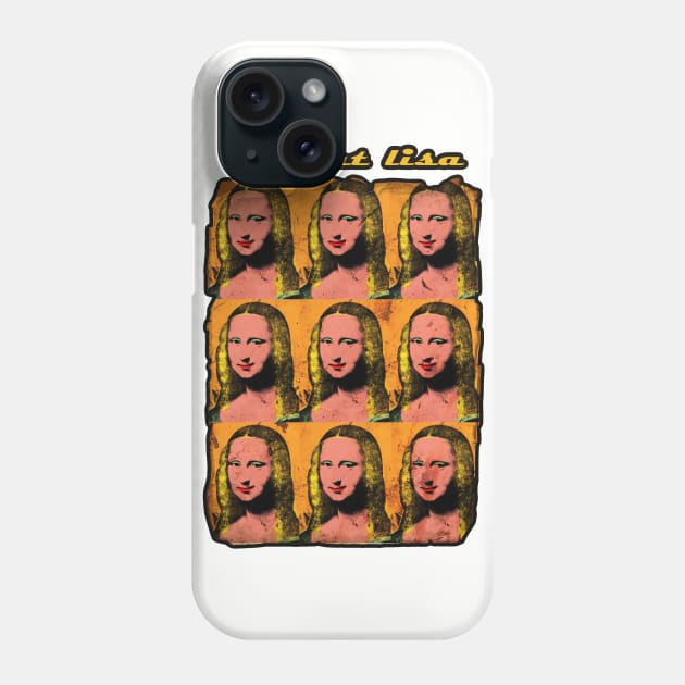 POPart Lisa Phone Case by merkerinn