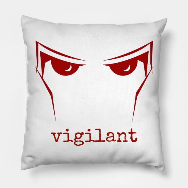 Vigilant Pillow by winslow