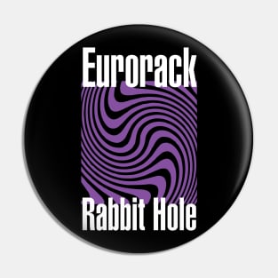 Modular Synth Eurorack Rabbit Hole Pin