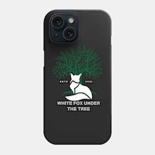 white fox under the tree Vintage Summer Phone Case