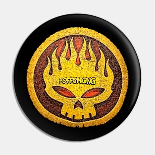 Vintage Rock The Skull Fire Pin