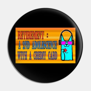 retire, job, cat, popart 2 Pin