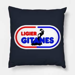 Ligier F1 Team 70's Vintage Art Pillow