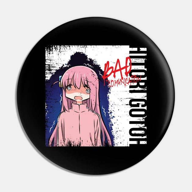 BOCCHI THE ROCK!: BAD COMUNICATION (GRUNGE STYLE) Pin by FunGangStore