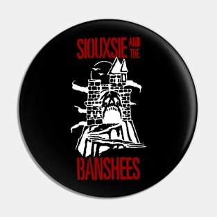 Siouxie and the Banshees Punk Goth Pin