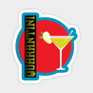 Quarantini Quarantine Martini Magnet