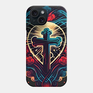 The Cross of Jesus Design V11 Phone Case