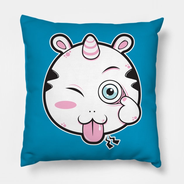 I'm Not Cute Pillow by ginanperdana