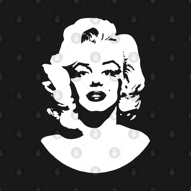 Marilyn Monroe Face by TMBTM