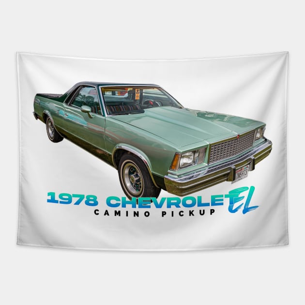 1978 Chevrolet El Camino Pickup Tapestry by Gestalt Imagery