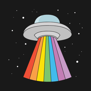 UFO Rainbow T-Shirt