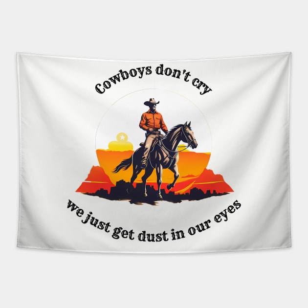 Cowboy Tapestry by DeeJaysDesigns