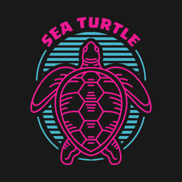 Sea Turtle by VEKTORKITA