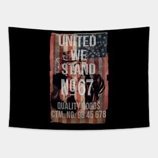 United We Stand No 67 Tapestry