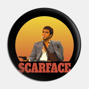 Scarface gangster Pin