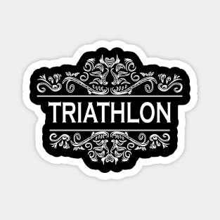 The Sport Triathlon Magnet