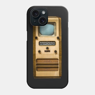 Isolated Vintage TV Phone Case