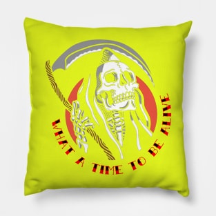 What A Time To Be Alive merch Pillow