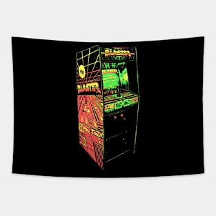 Blaster Retro Arcade Game 2.0 Tapestry