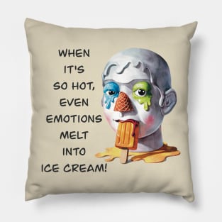 Ice cream sculpt Pillow