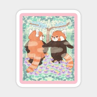 The Red Panda Magnet