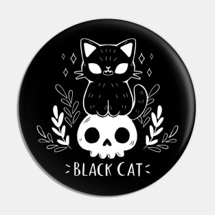 Black Cat Pin