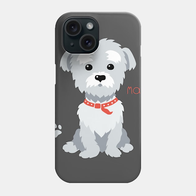 maltese Phone Case by muchamad643
