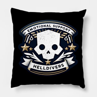 emotional support helldivers Pillow