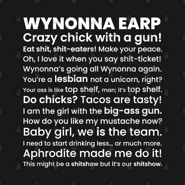 Wynonna Earp Quotes by viking_elf