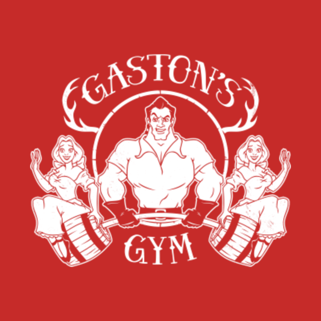 Gaston's Gym - Gaston - T-Shirt | TeePublic