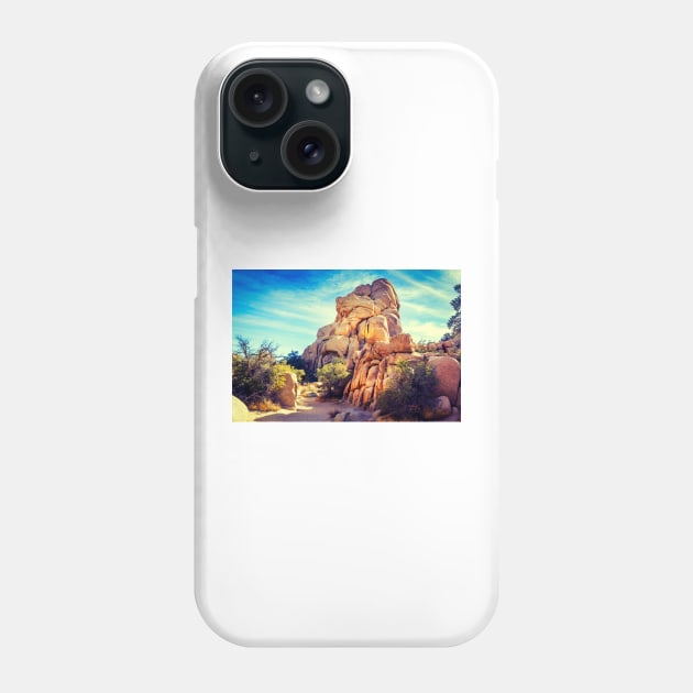 Desert Tones At Joshua Tree National Park Phone Case by Robert Alsop