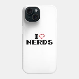 I Heart Nerds v6 Phone Case