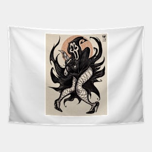 Ghost Face Legs Tapestry