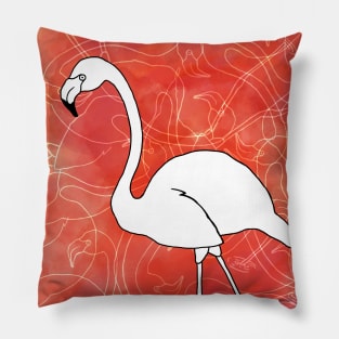 Yes! Flamingo is mesmerizing. Pillow