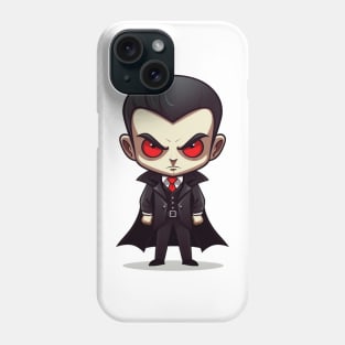 Raymond the Cute Vampire - Halloween 2023 Sticker Phone Case