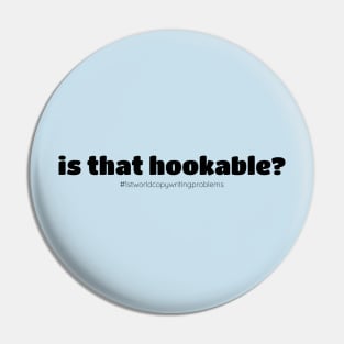 Hookable - for copywriters Pin