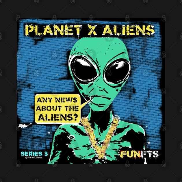 Cool 80's Retro Alien Sci Fi by PlanetMonkey