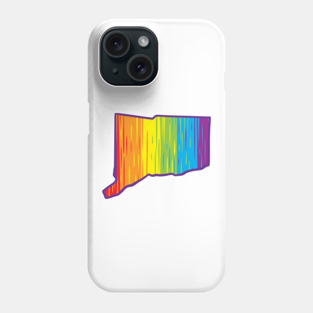 Connecticut Pride Phone Case by Manfish Inc.