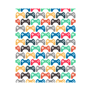 Gamer remote pattern T-Shirt