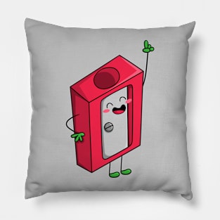 Red sharpener Pillow