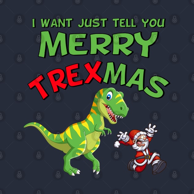 T-rex christmas merry trexmas ! by medrik