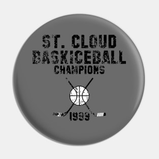 St. Cloud Baskiceball Champions Variant Pin