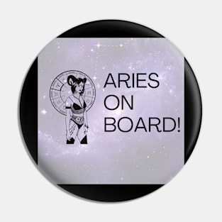 Aries on Board! Pin