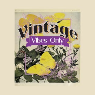 Vintage Vibes Only Botanicals T-Shirt