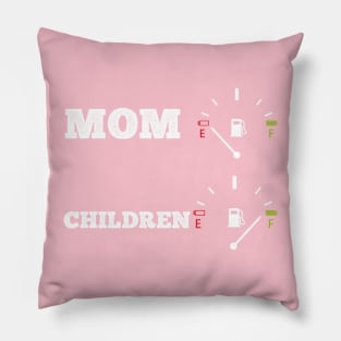 Funny mom mother children baby family gift idea Pillow