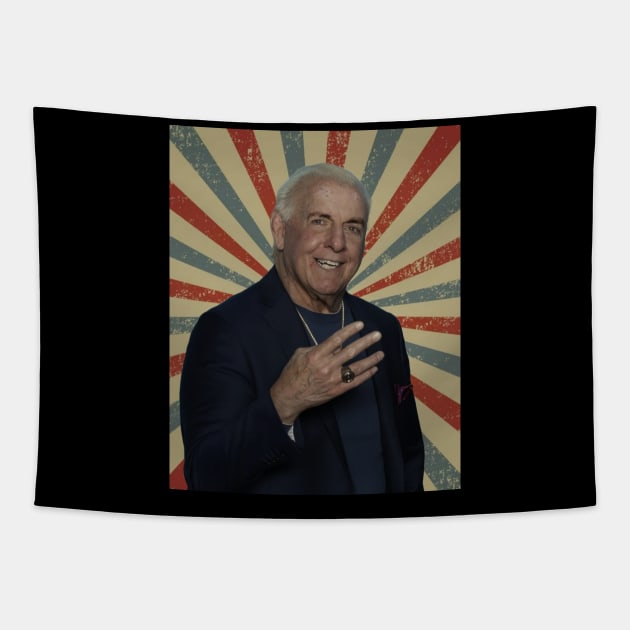 Ric Flair Tapestry by LivingCapital 