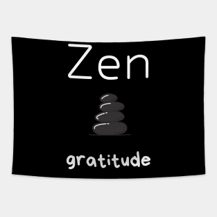 zen gratitude Tapestry