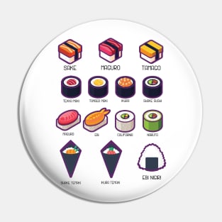 All the Sushi Pin